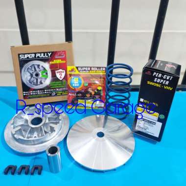 PAKET SUPER PULLEY PULLY GEN 3 BRT NMAX 155 VVA OLD 2DP PER 20% 13 GRAM