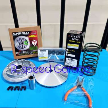 PAKET SUPER PULLEY PULLY GEN 3 BRT NMAX 155 VVA OLD 2DP PER 15% NINJA BALL