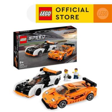 LEGO Speed Champions 76918 McLaren Solus GT & McLaren F1 LM (581 Pieces), Building Block, Toys, Bric