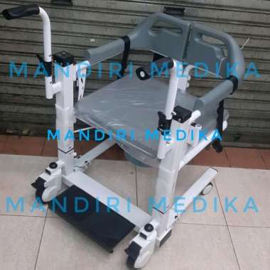 Kursi Roda Transfer Commode Chair Transport Elektrik Charge + Remote