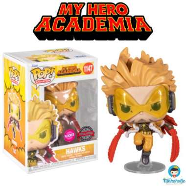 Funko POP! My Hero Academia - Hawks / Keigo Takami Flocked [Exclusive]