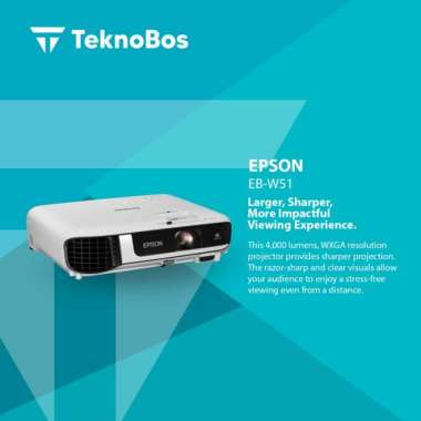 Epson Proyektor EB-W51 WXGA 3LCD Projector EB W51