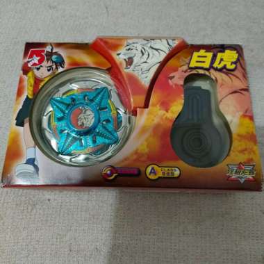Mainan Gasing Beyblade Besi Hijau