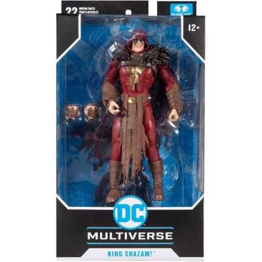 Mcfarlane King Shazam Dc Toys Baru