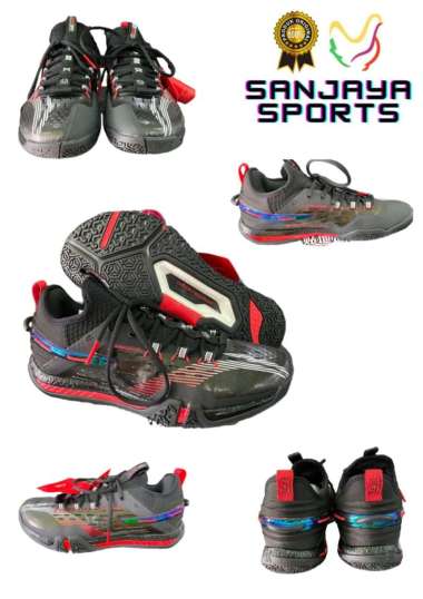 Sepatu Badminton Lining Saga Pro Limited New Color Li-ning Ayas032 41 Black