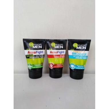 Garnier Men Foam / Sabun Cuci Muka Garnier 100 ml Multi Color