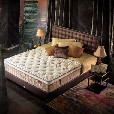 LADY AMERICANA Kasur Springbed Richmond Spring bed matras FULL SET 120 x 200 KREAM