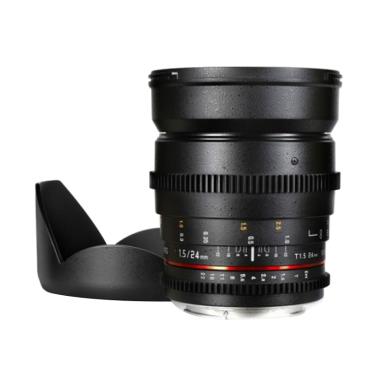 Samyang 24mm T1.5 VDSLR MK II Lensa Kamera for Canon