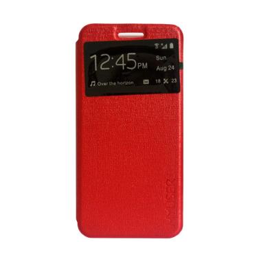 MyUser Flip Cover Casing for Oppo Neo 7 - Merah
