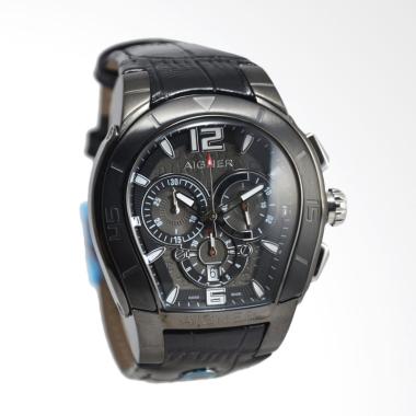 Aigner Palermo Chronograph Jam Tangan Pria - Black A58513 Black