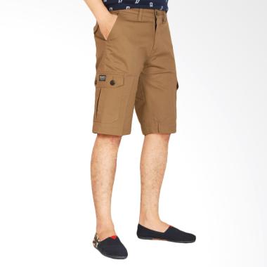 Oliveinch Short Cargo Celana Pendek Pria - Mocca