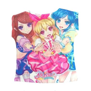 EDZ Anak-2104 Kaos Korea Anak Loose Tee Spandex Printed