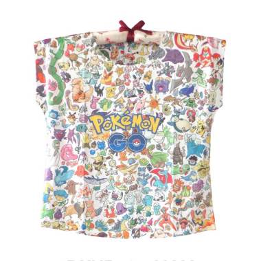 EDZ Anak-5101 Kaos Korea Anak Loose Tee Spandex Printed
