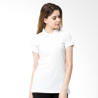 Efesu Short Sleeves Polo Shirt Wanita - Putih
