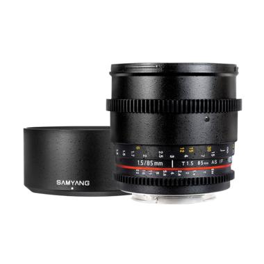 Samyang 85mm T1.5 VDSLR MK II Lensa Kamera for Canon