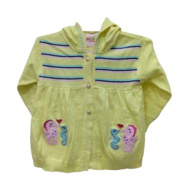 Mini Pink Jaket Bayi Perempuan - Yellow