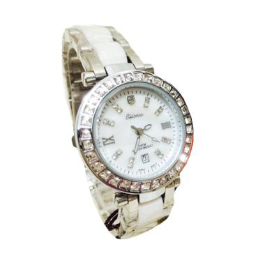 Tetonis T964 Jam Tangan Fashion Wanita - Silver