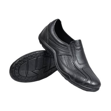ATT Pantofel [ Slip On ] Sepatu Pria Karet Anti Air AB375 - Hitam