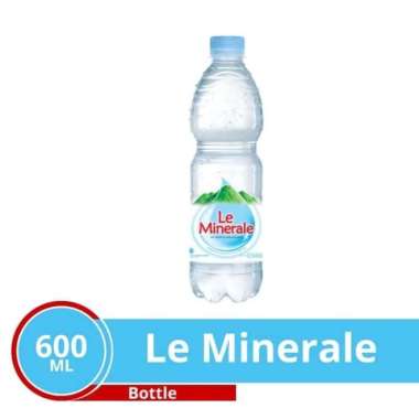 Le Minerale - 600 ml (Kemasan Satuan)