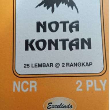 Buku Nota Kontan Besar 2 Ply NCR / nota kontan b2 / nota rangkap 2