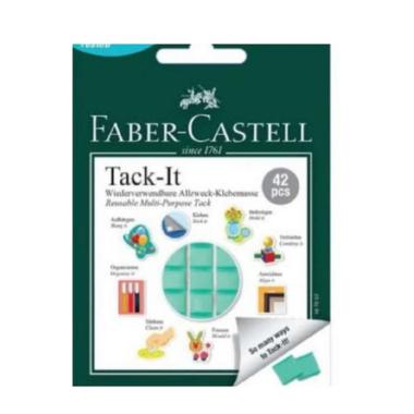 Faber castell glue tack glu tack lem atk Tack it ATK Stationery