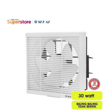 Sekai WEF-1290 Ventilasi Udara Kipas Angin
