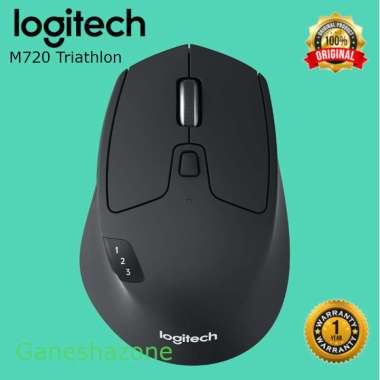 Logitech M720 Triathlon Mouse - Graphite
