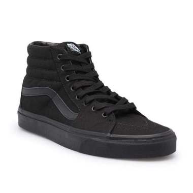 all black vans size 4