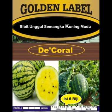 Bibit Unggul Semangka Kuning Madu | Benih Semangka Kuning Madu