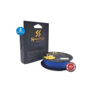Senar Pancing PE Sougayilang No. 0.6 0.12mm 6.3KG Fishing Line BA251
