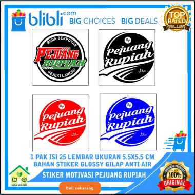 Nasya Gaulcomp Wall Sticker Stiker Motivasi Inspirasi Pejuang Rupiah Kata Mutiara Wise Words Kata Bi