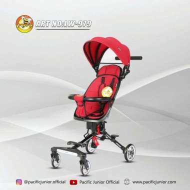 Stroller Pacific LW 979 kereta dorong Merah