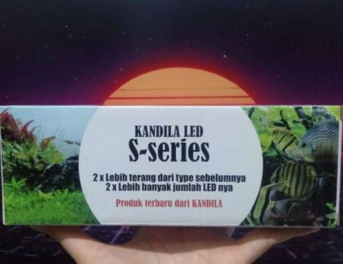 LAMPU AQUARIUM LED KANDILA S-200 10 W