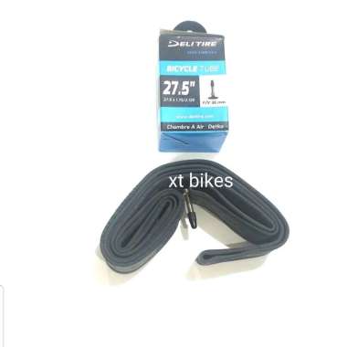 Ban dalam sepeda MTB 27.5 x 1.75/2.1.25 Deli Tire ( pentil FV 36mm )