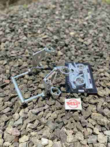 PANGKON LAMPU BREKET LAMPU DEPAN FULL CNC AS 33 SET BAUT STAINLESS