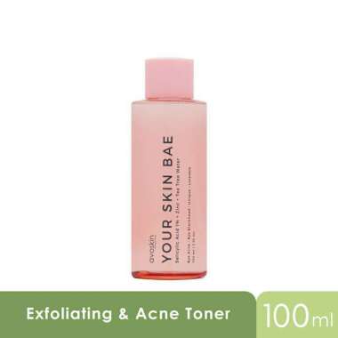 Avoskin Your Skin Bae Toner Salicylic Acid 1%+Zinc+Tea Tree Water - Toner Eksfoliasi - Toner Pencera