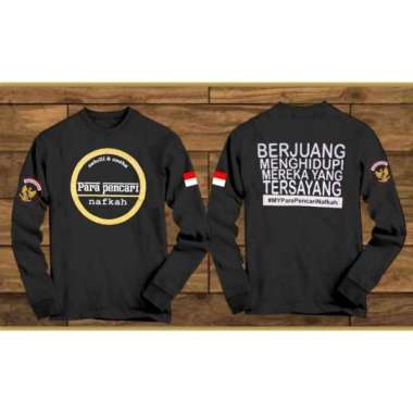 KAOS LENGAN PANJANG PARA PENCARI NAFKAH / KAOS PEJUANG RUPIAH