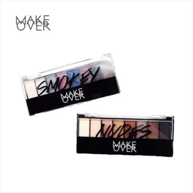 Make Over Eye Shadow Palette NUDES - Eye Shadow Shimmer - Eye Shadow Lembut Tahan Lama - Eye Shadow