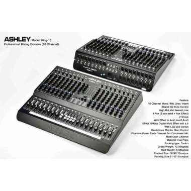 Mixer Audio Ashley KING16 KING 16 ORIGINAL