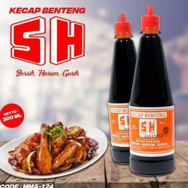 KECAP MANIS SH BENTENG BOTOL 300 ML