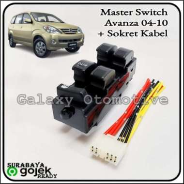 harga Unik Switch Master Power Windows for Avanza 04-10 Plus Soket Kabel Diskon Blibli.com