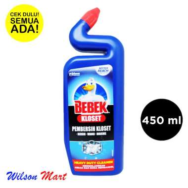 BEBEK KLOSET PEMBERSIH BIRU ORIGINAL 450 ML BOTOL HEAVY DUTY CLEANER