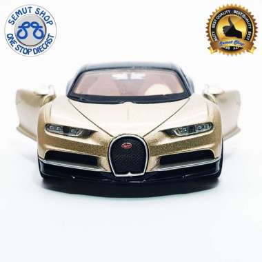 Multihomeware PAJANGAN MOBIL Bugatti Chiron / miniatur mobil sport Bugatti Chiron