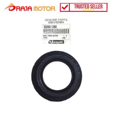Kawasaki Genuine Parts Oil Seal Tutup Tabung Shock Kawasaki Ninja KR / Binter 920931280 Hitam