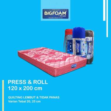 BIGFOAM KASUR BUSA PREMIUM PRESS & ROLL UK 120X200