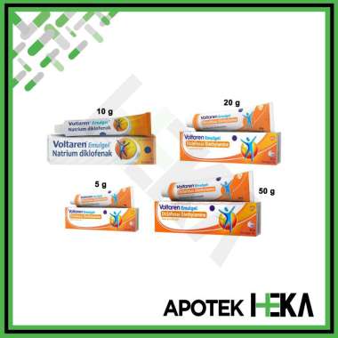 Voltaren Gel Natrium Diklofenak - Salep Pereda Nyeri Otot 5 gr