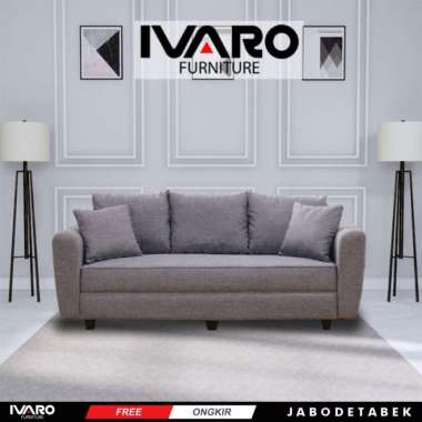 Sofa Seater - Kursi Minimalis - Sofa Ruang Tamu LOUISE IVARO 3 seater