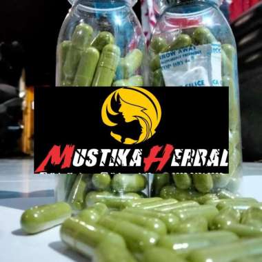 Kapsul Daun Kunyit Putih 50pcs Kemasan Cantik