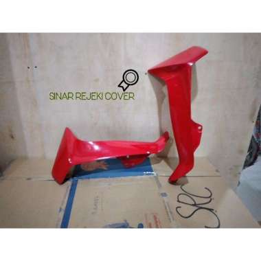 legshield luar / tebeng luar vega r 04 merah merk win
