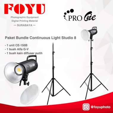 Lampu Foto Video Studio Lighting COB Live Youtube Podcast Tiktok 8